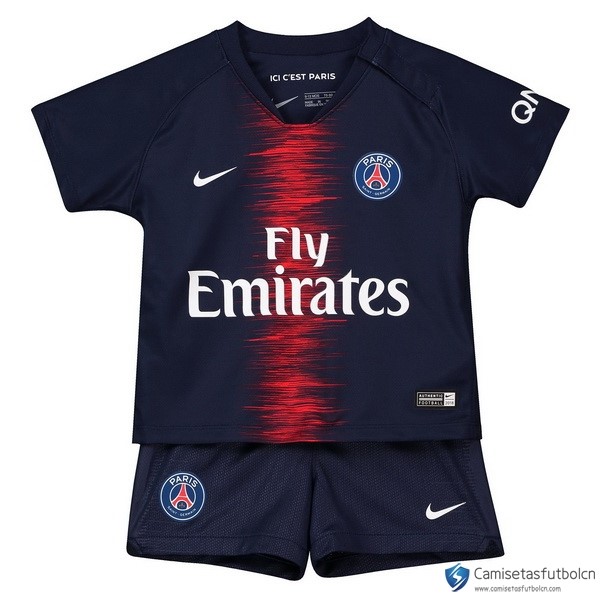 Camiseta Paris Saint Germain Primera equipo Niños 2018-19 Azul
